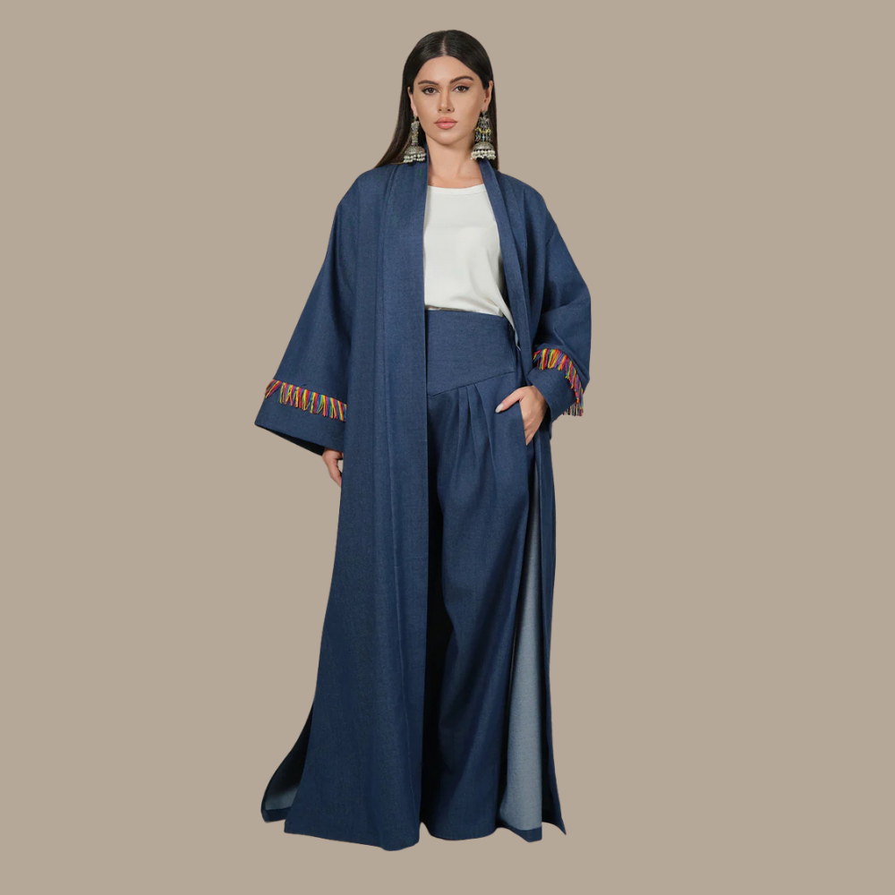 SALAM DENIM MULTICOLORED DETAIL