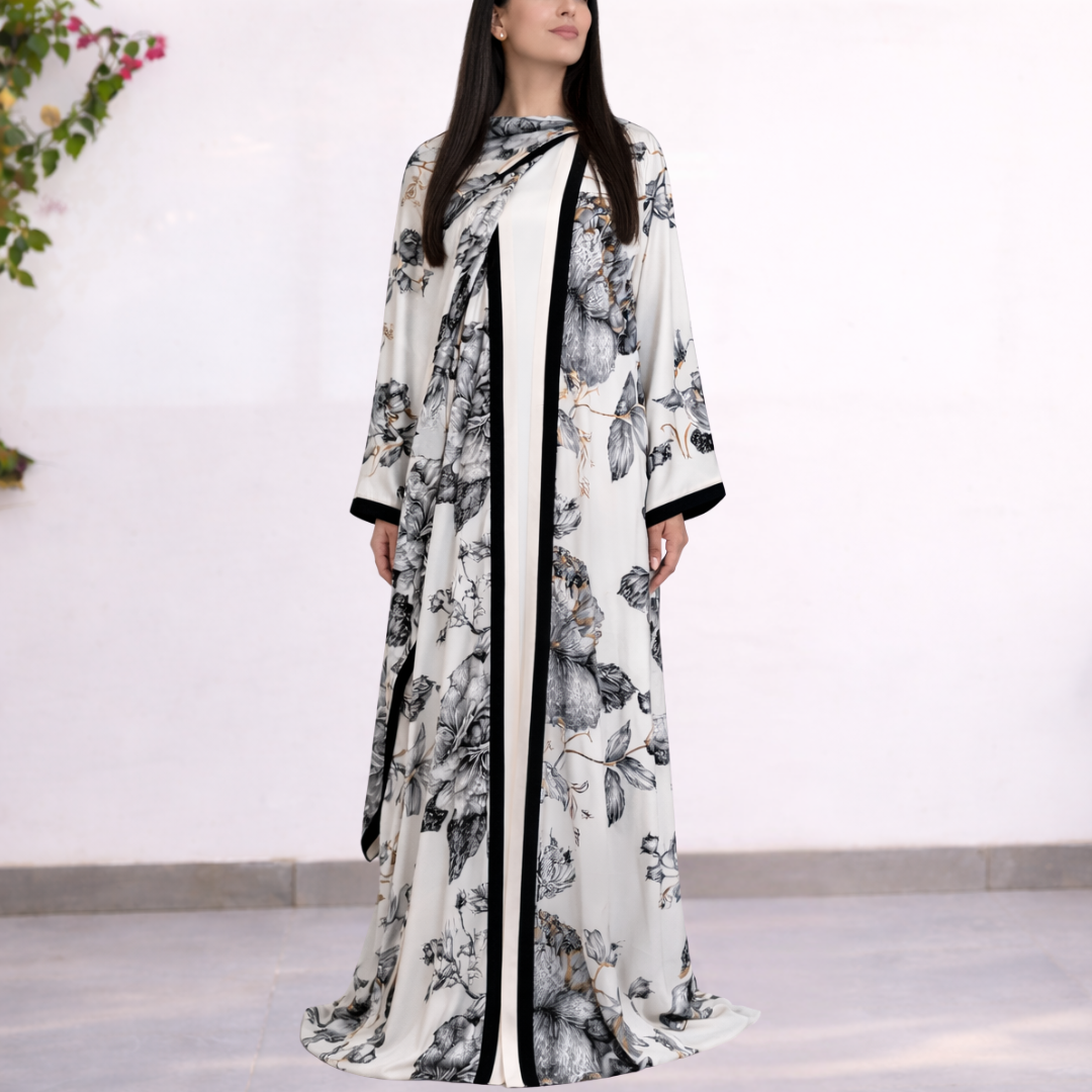 RAM26 GRACE PRINT ABAYA