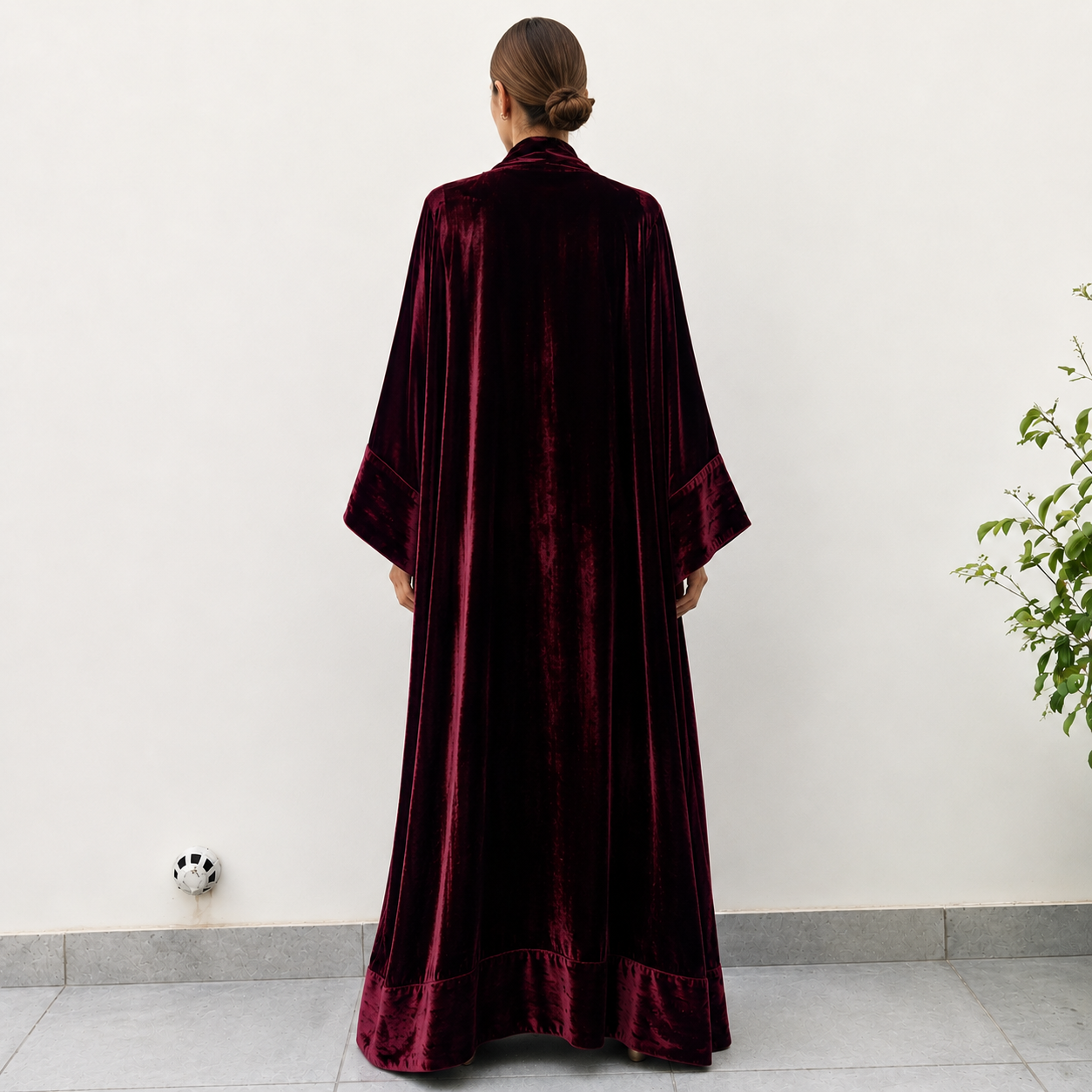 Silk Velvet Classic Abaya
