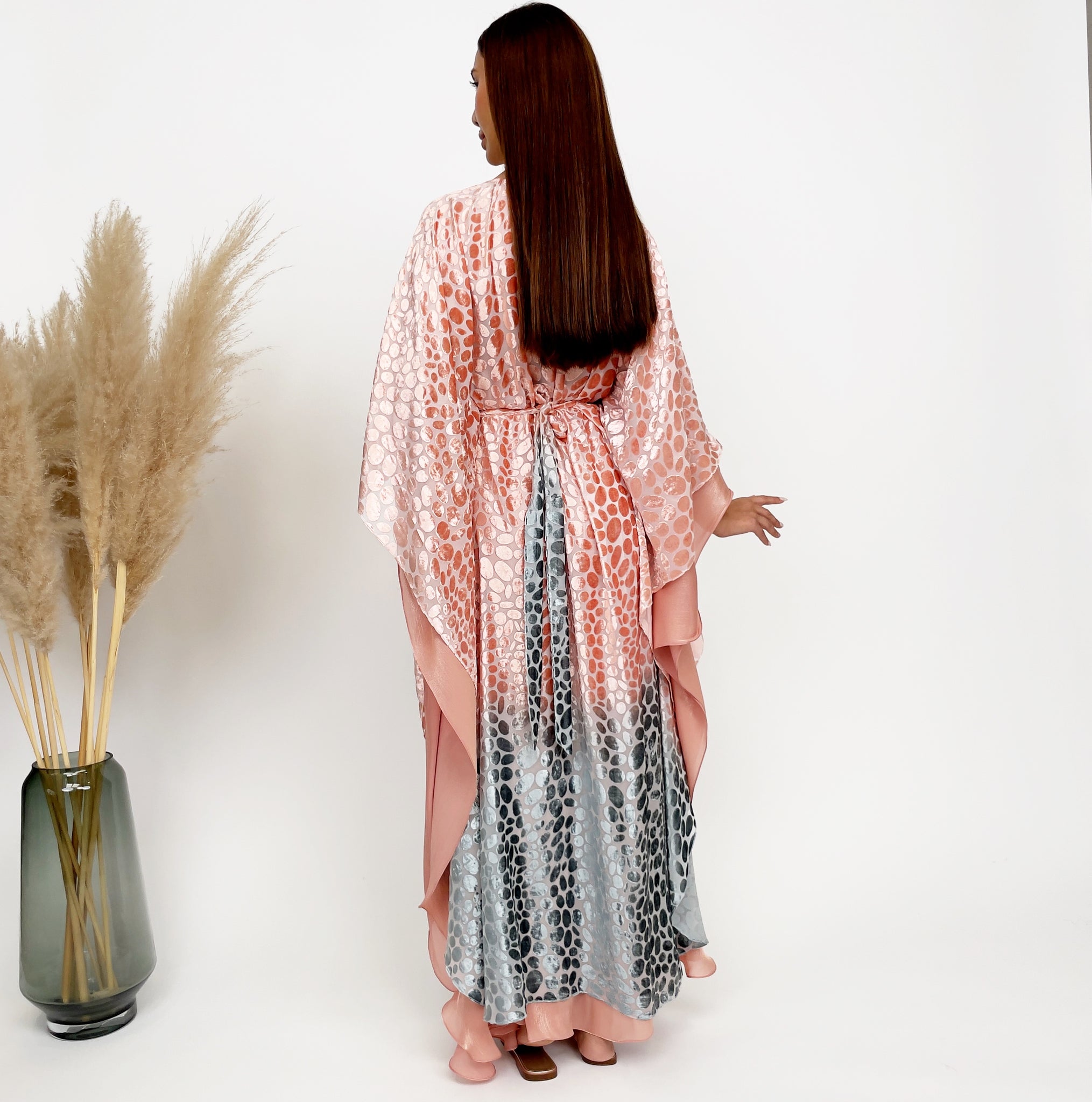 RAM24 OMBRÉ DEVORÉ KAFTAN