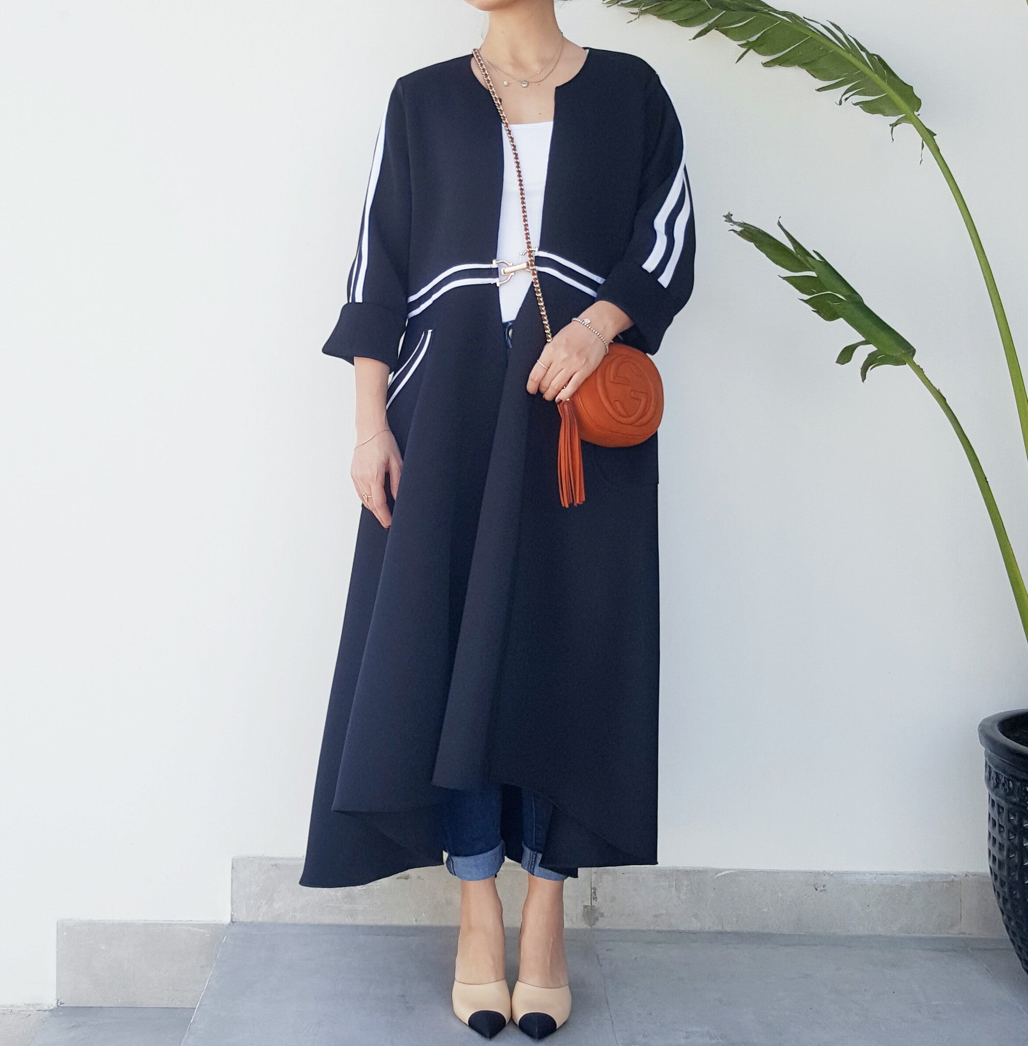 SPORTSLUXE "PARIS " Graduated Abaya