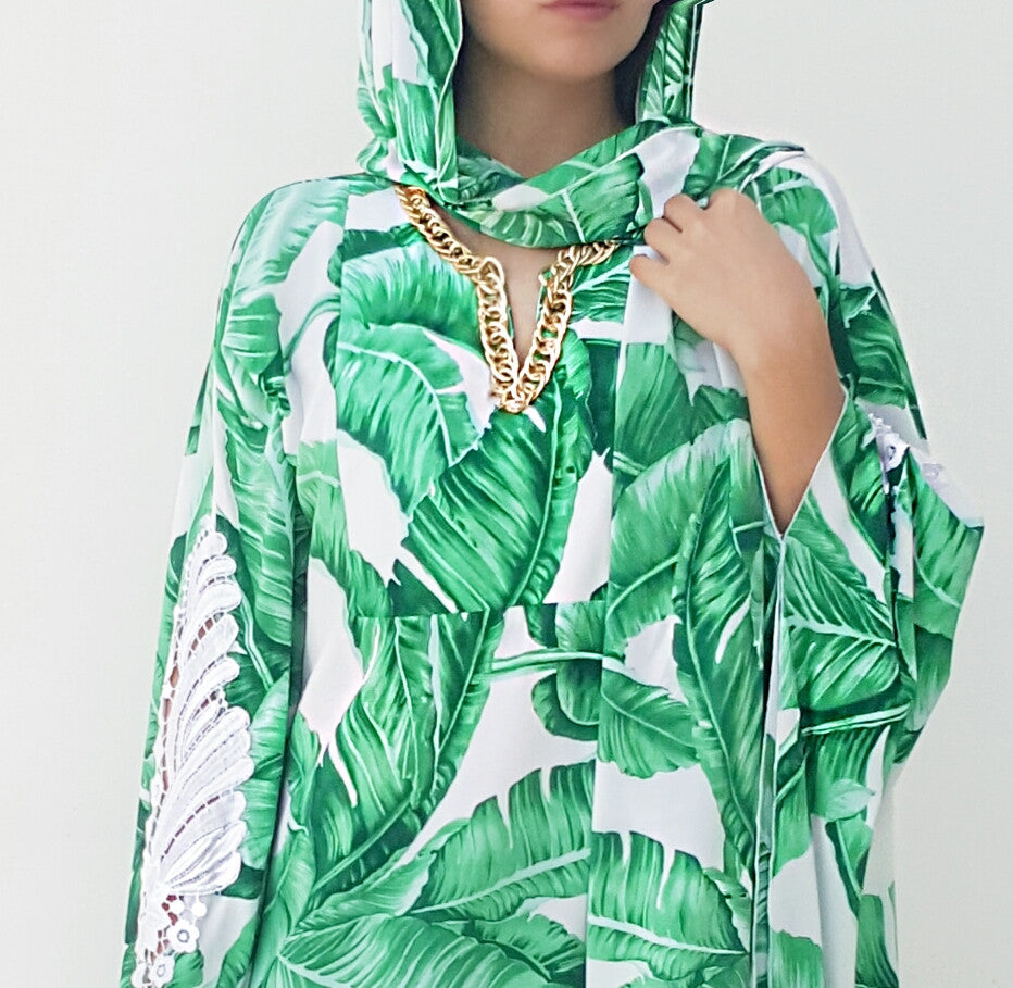 Ramadan 17 Martinique print Kaftan