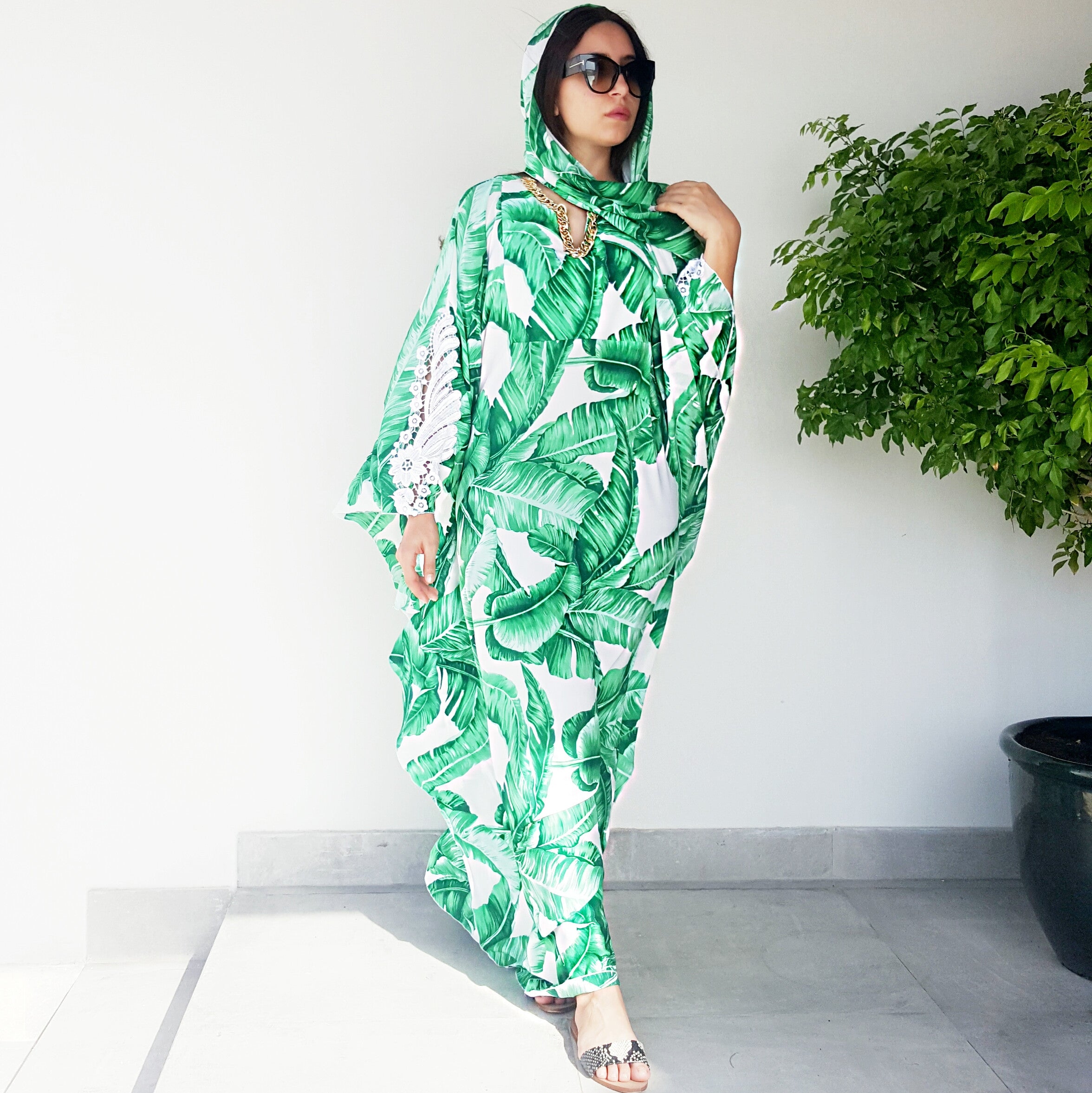Martinique print Kaftan