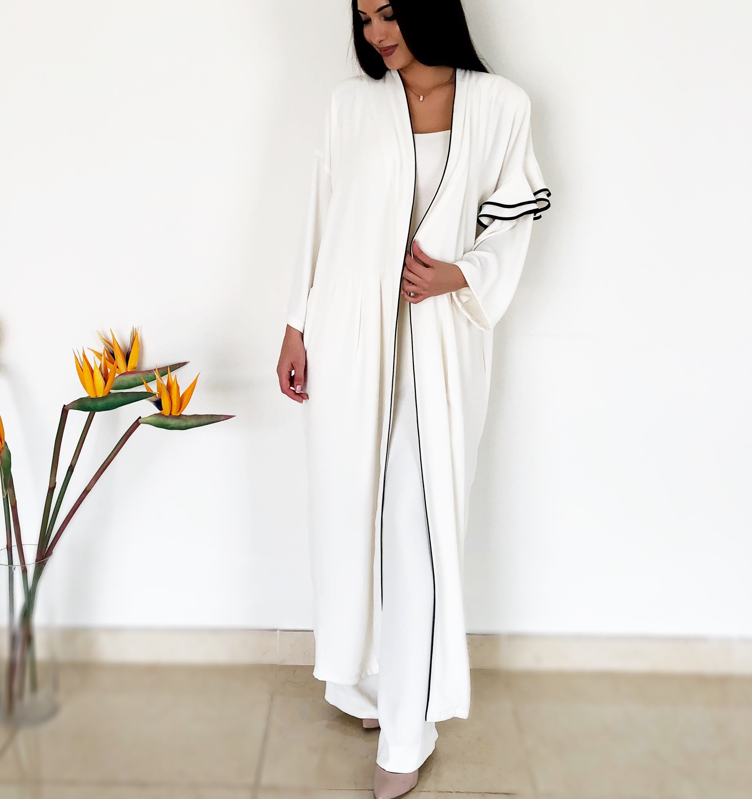 AW18 Off White RUFFLES On One Sleeve