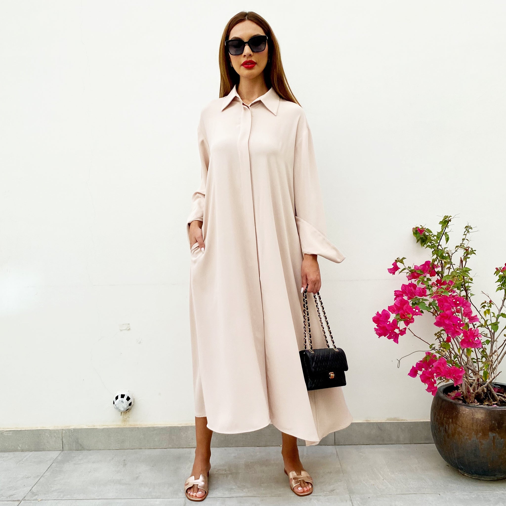 RAM21 FARAH KAFTAN SHIRT DRESS