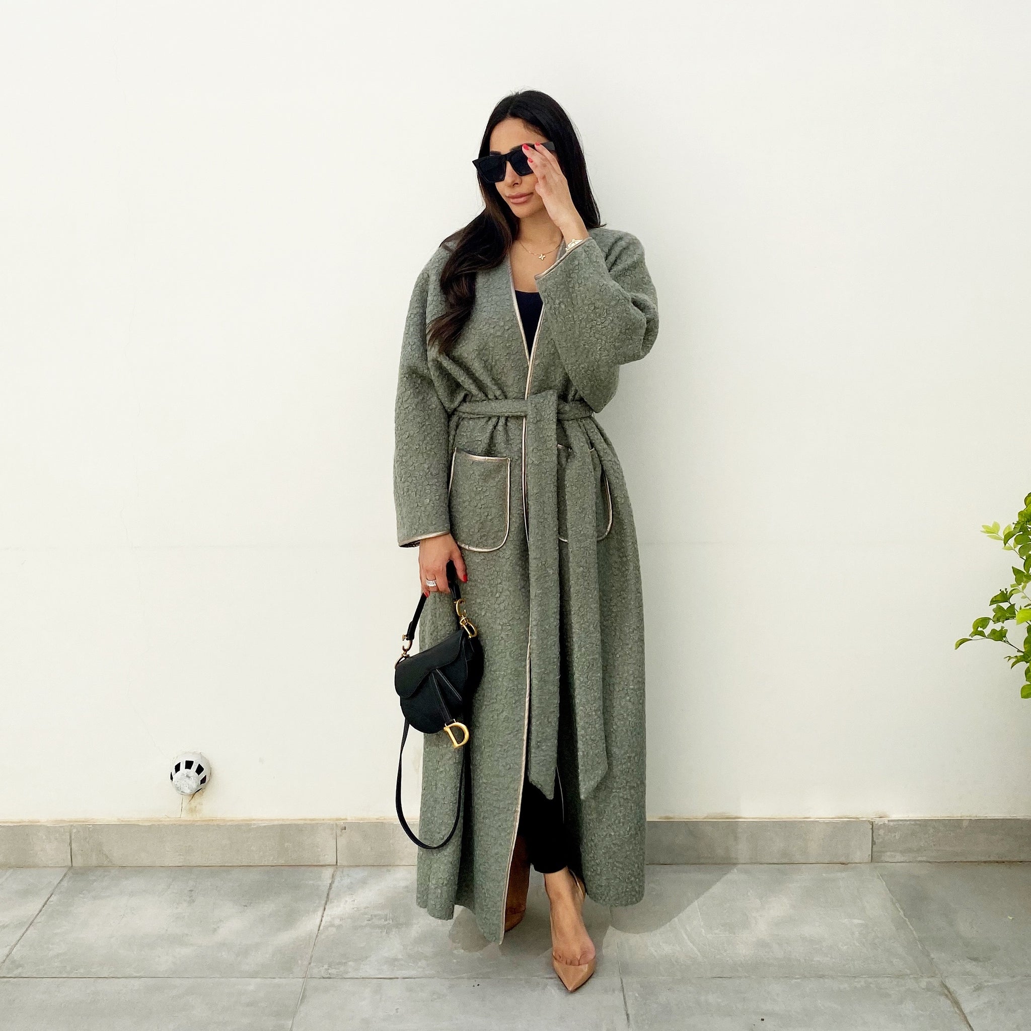 AW19 BLANKET ABAYA OVERCOAT