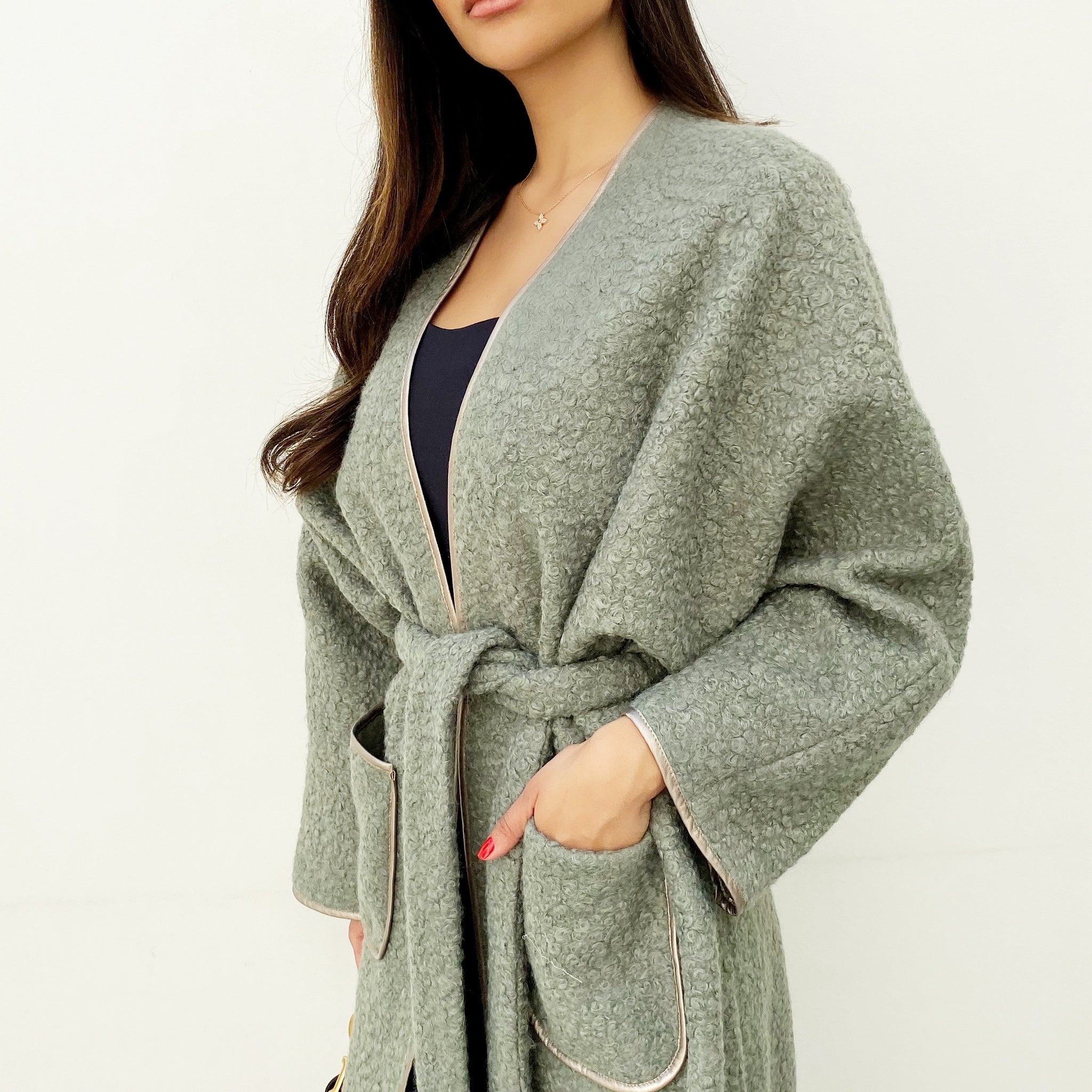 AW19 BLANKET ABAYA OVERCOAT