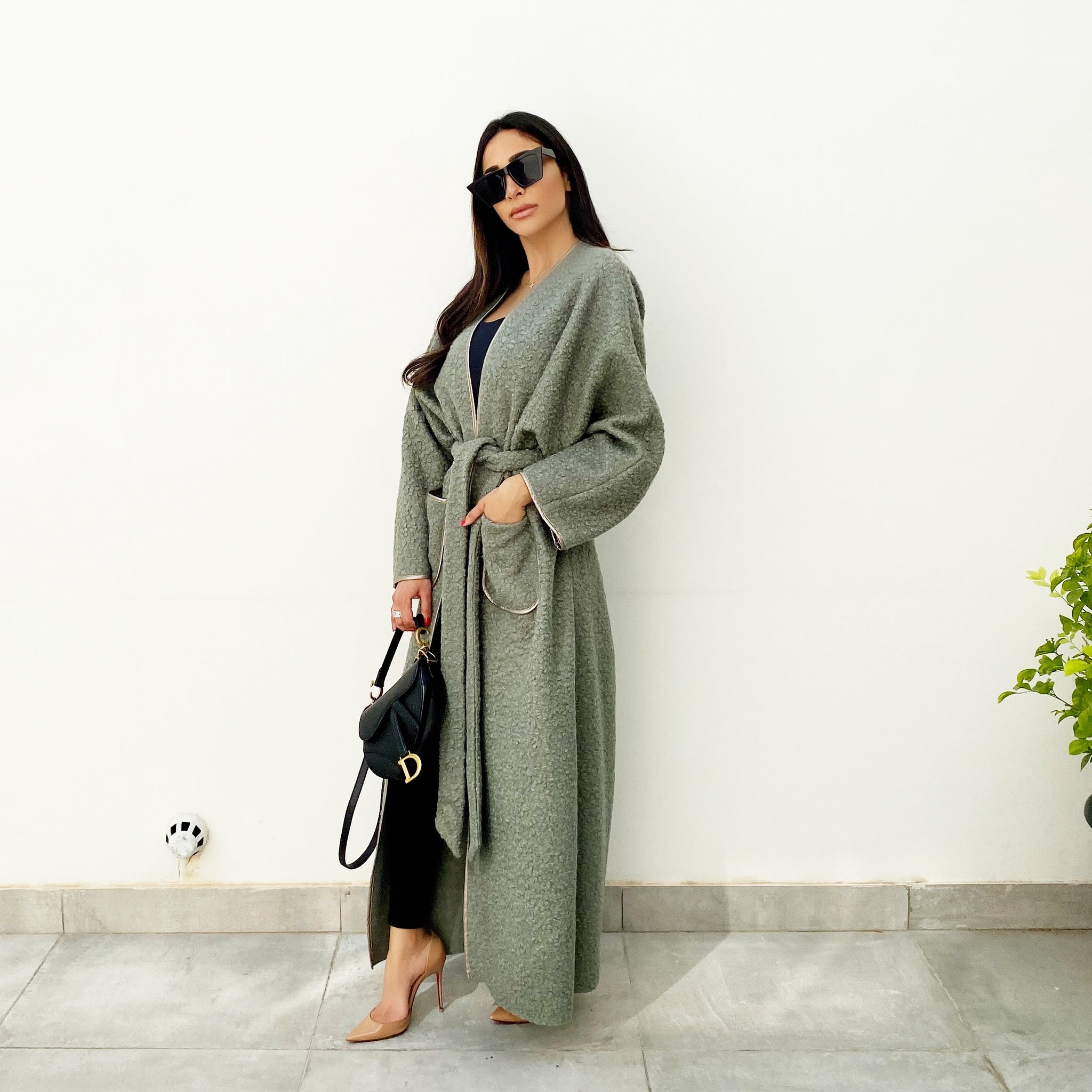 AW19 BLANKET ABAYA OVERCOAT
