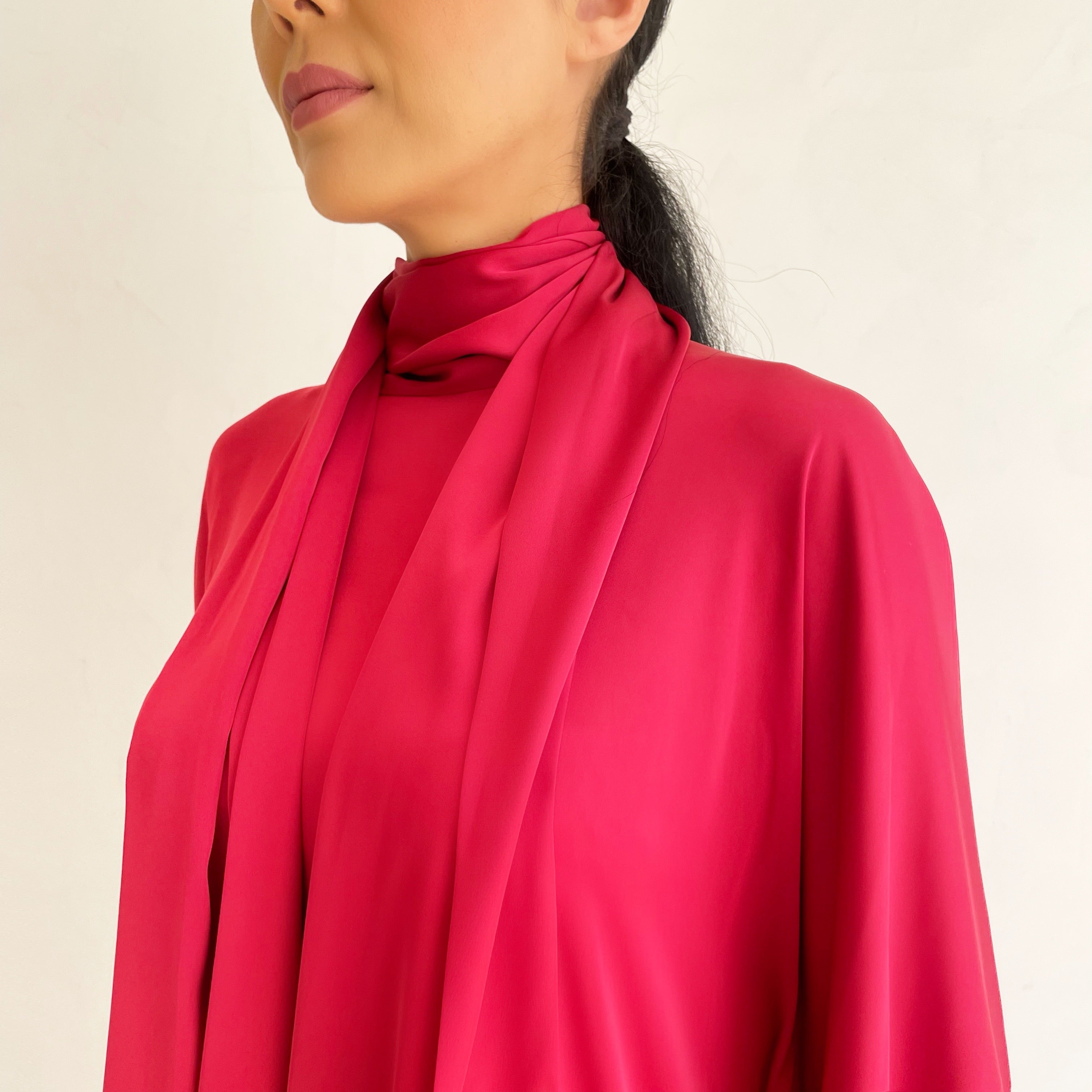 RAM22 RED KAFTAN PANTS SET