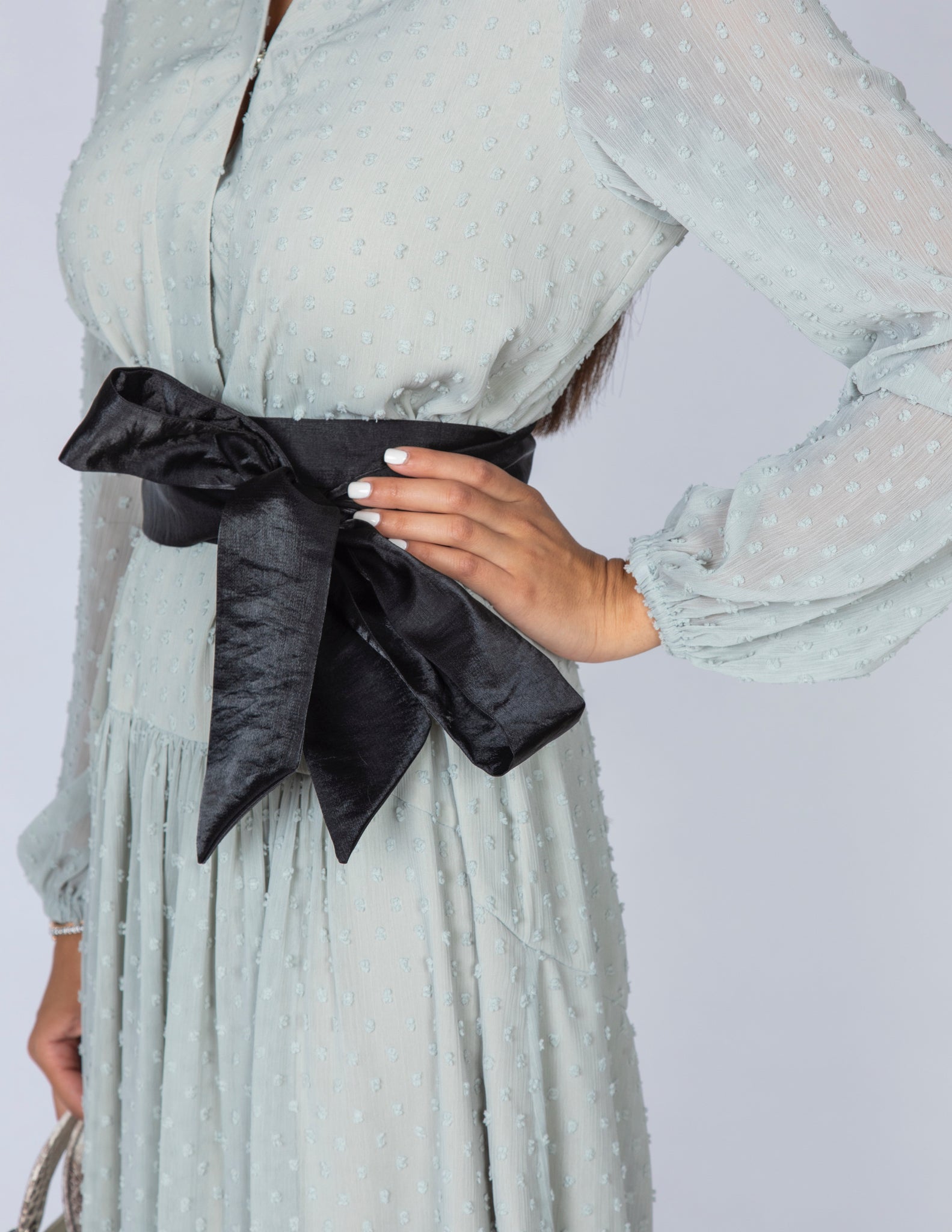 SS20 LAILA DROP WAIST CHIFFON DRESS