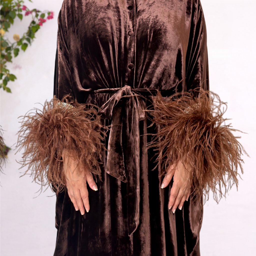 RAM26 MOONA BROWN KAFTAN