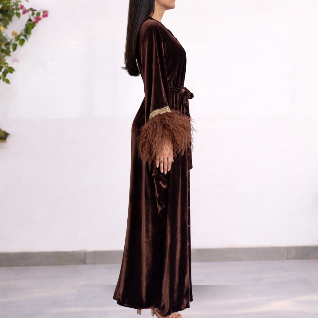 RAM26 MOONA BROWN KAFTAN