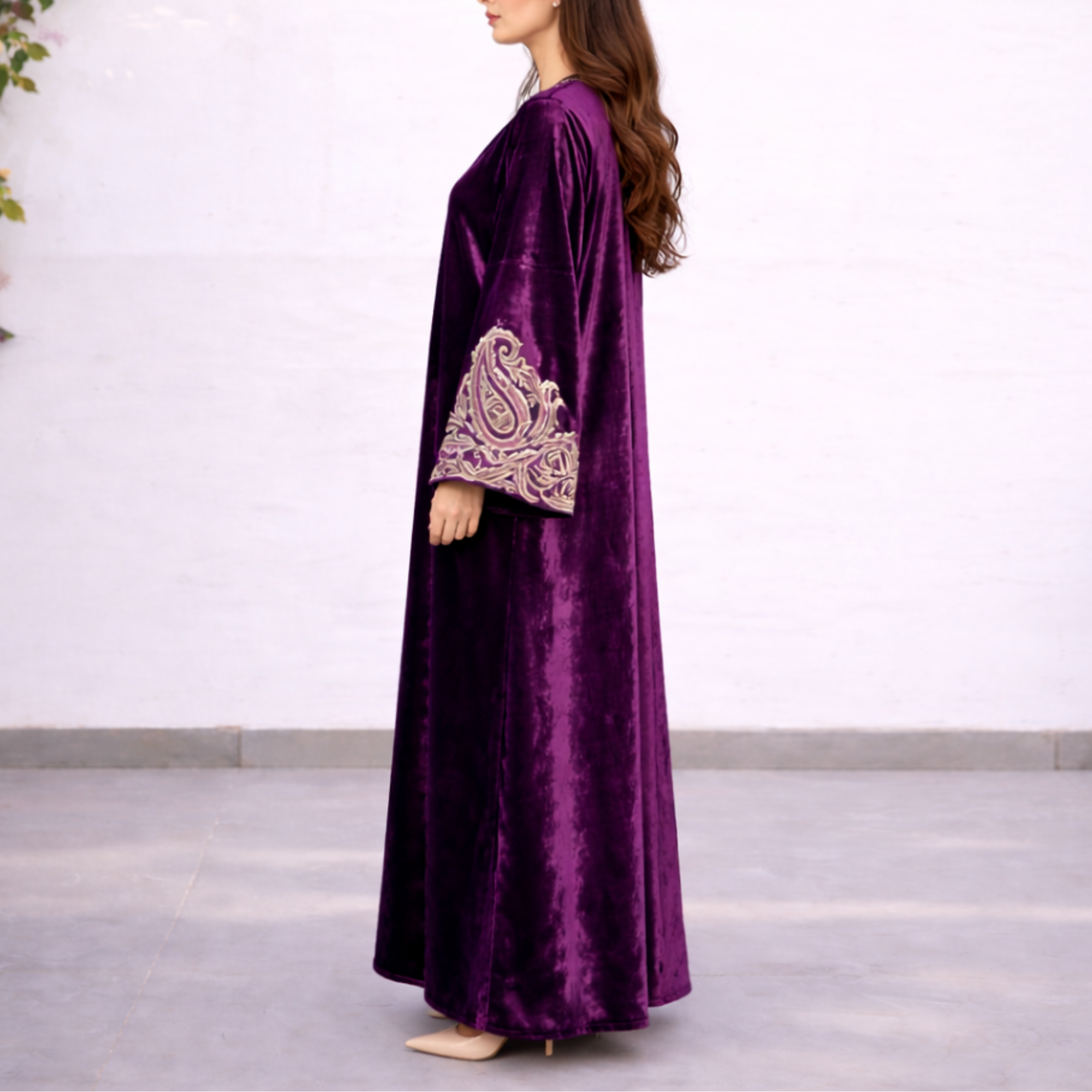 RAM26 VELORA VELVET ABAYA
