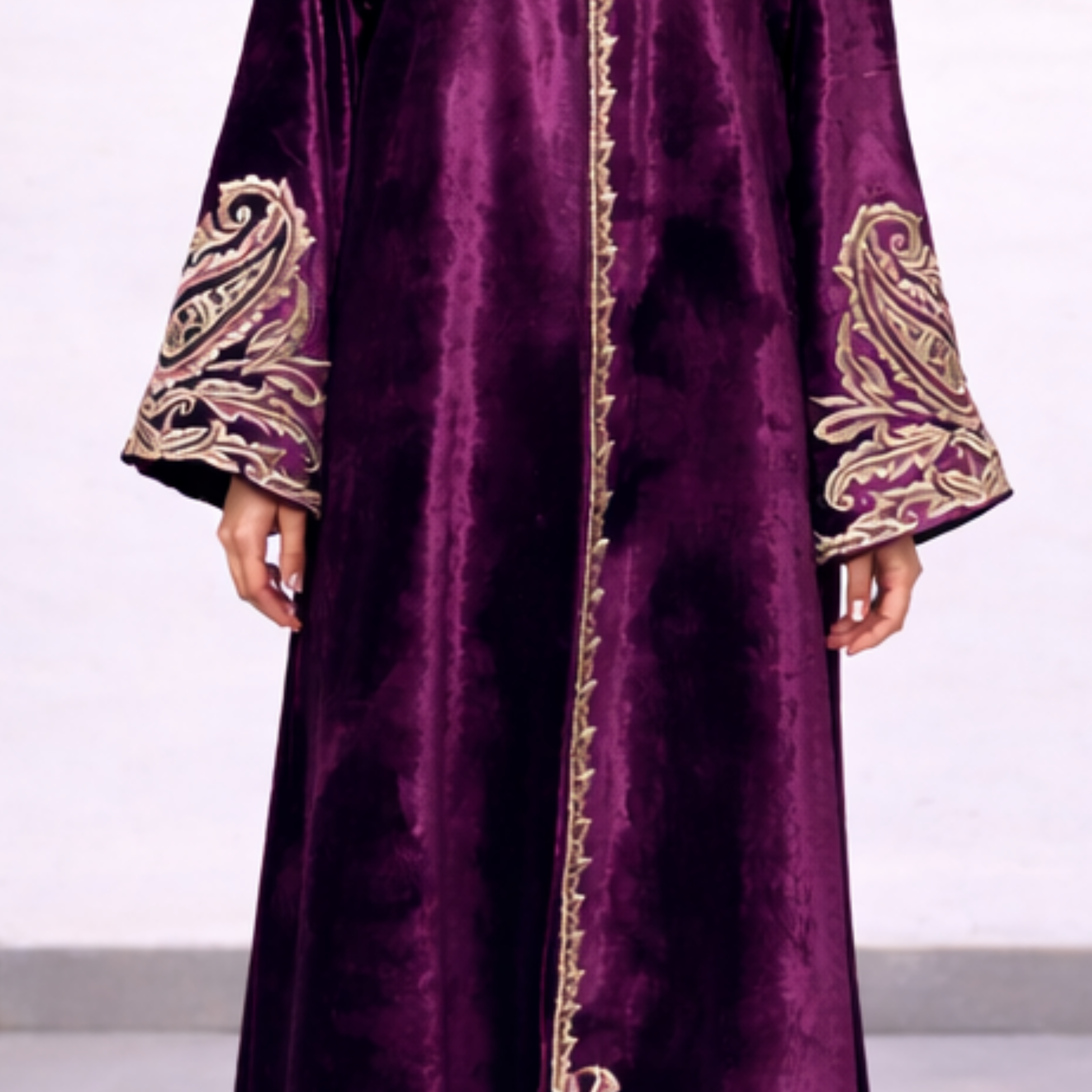 RAM26 VELORA VELVET ABAYA