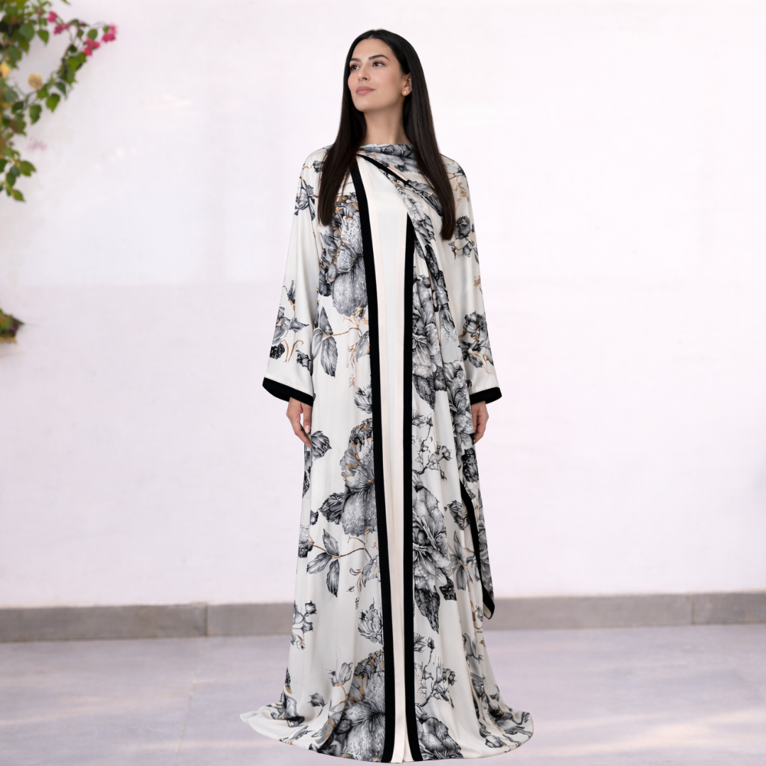 RAM26 GRACE PRINT ABAYA