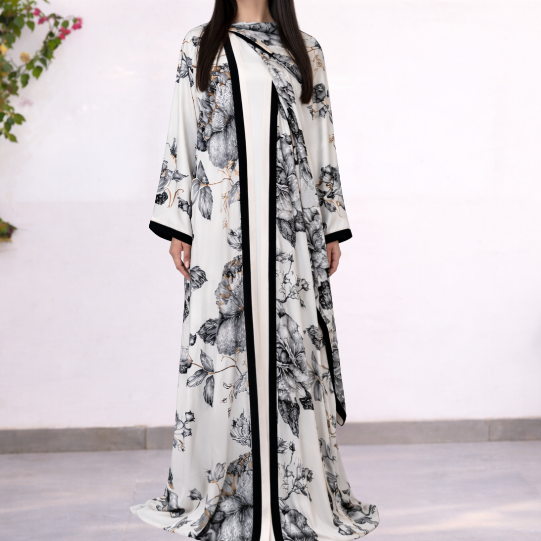 RAM26 GRACE PRINT ABAYA