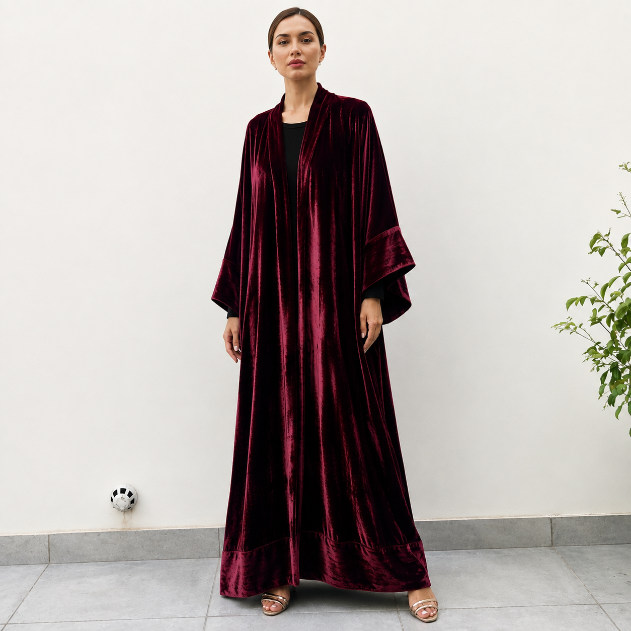 Silk Velvet Classic Abaya