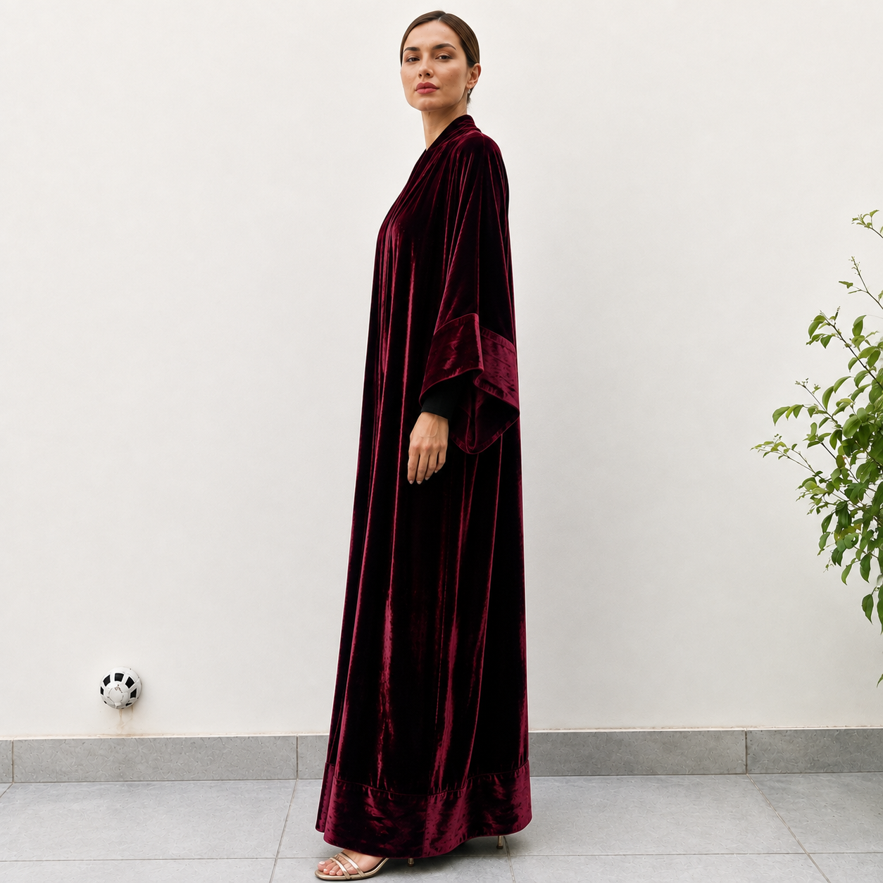 Silk Velvet Classic Abaya