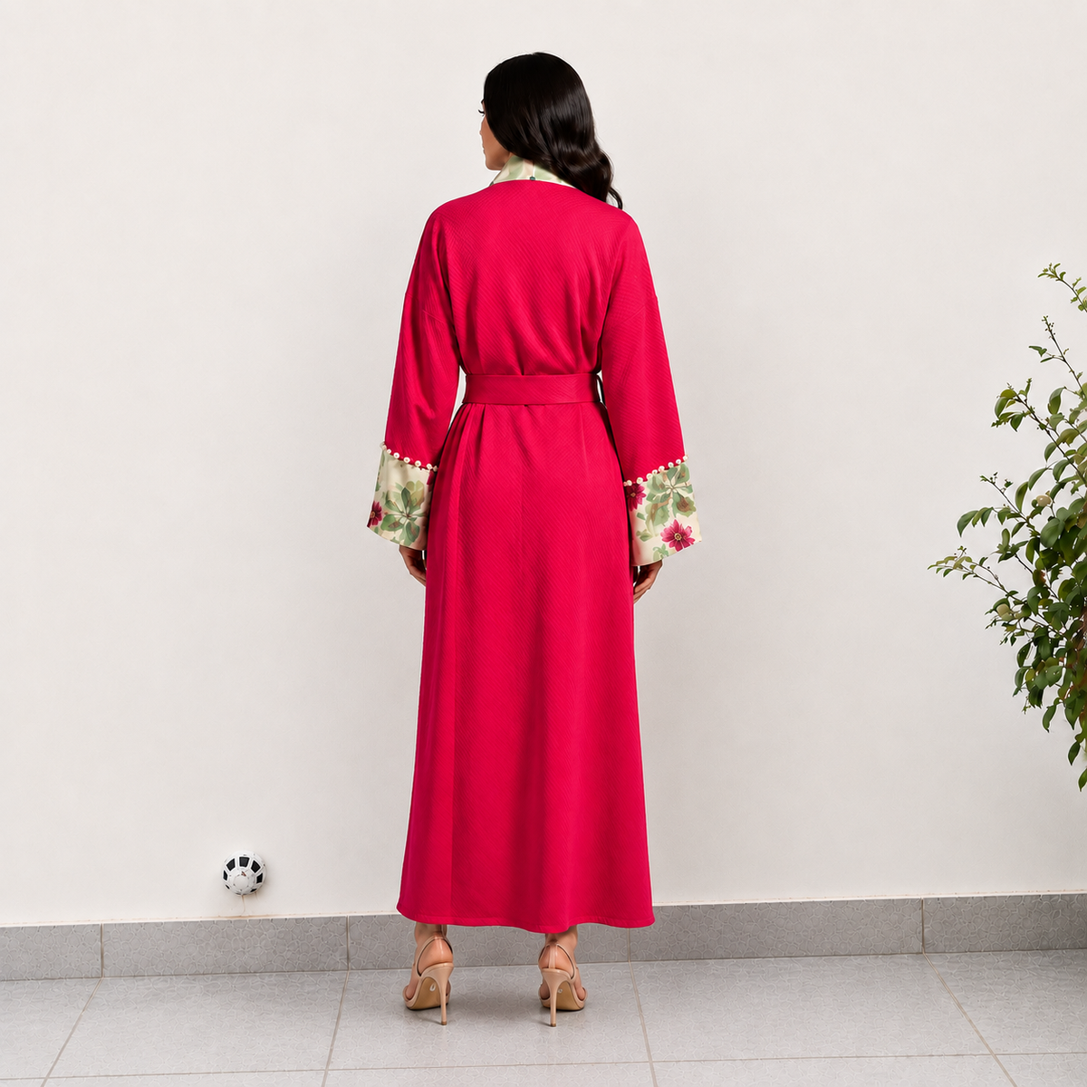 Rose floral Elegance Robe