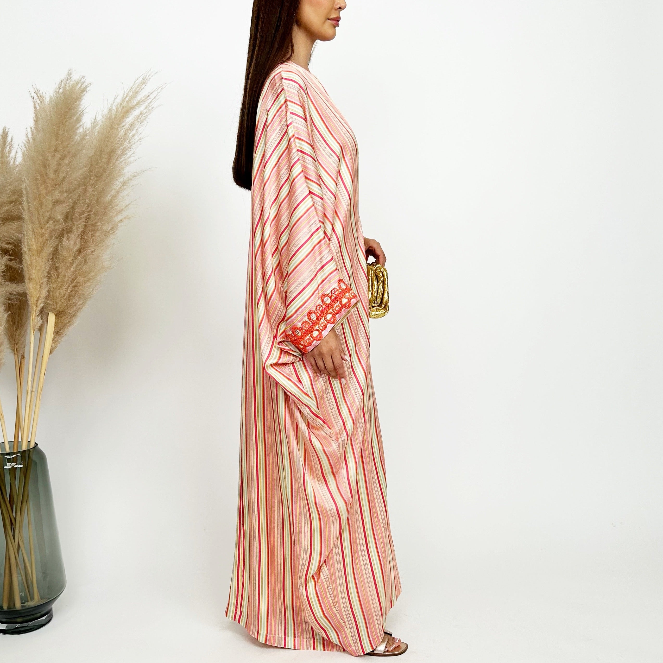 RAM24 JAMILA STRIPED KAFTAN