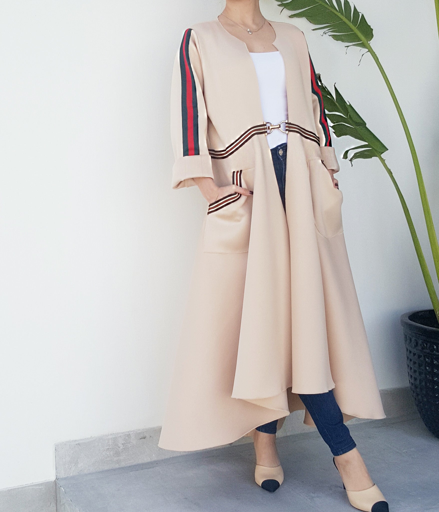 SPORTSLUXE "MILAN " Graduated Abaya