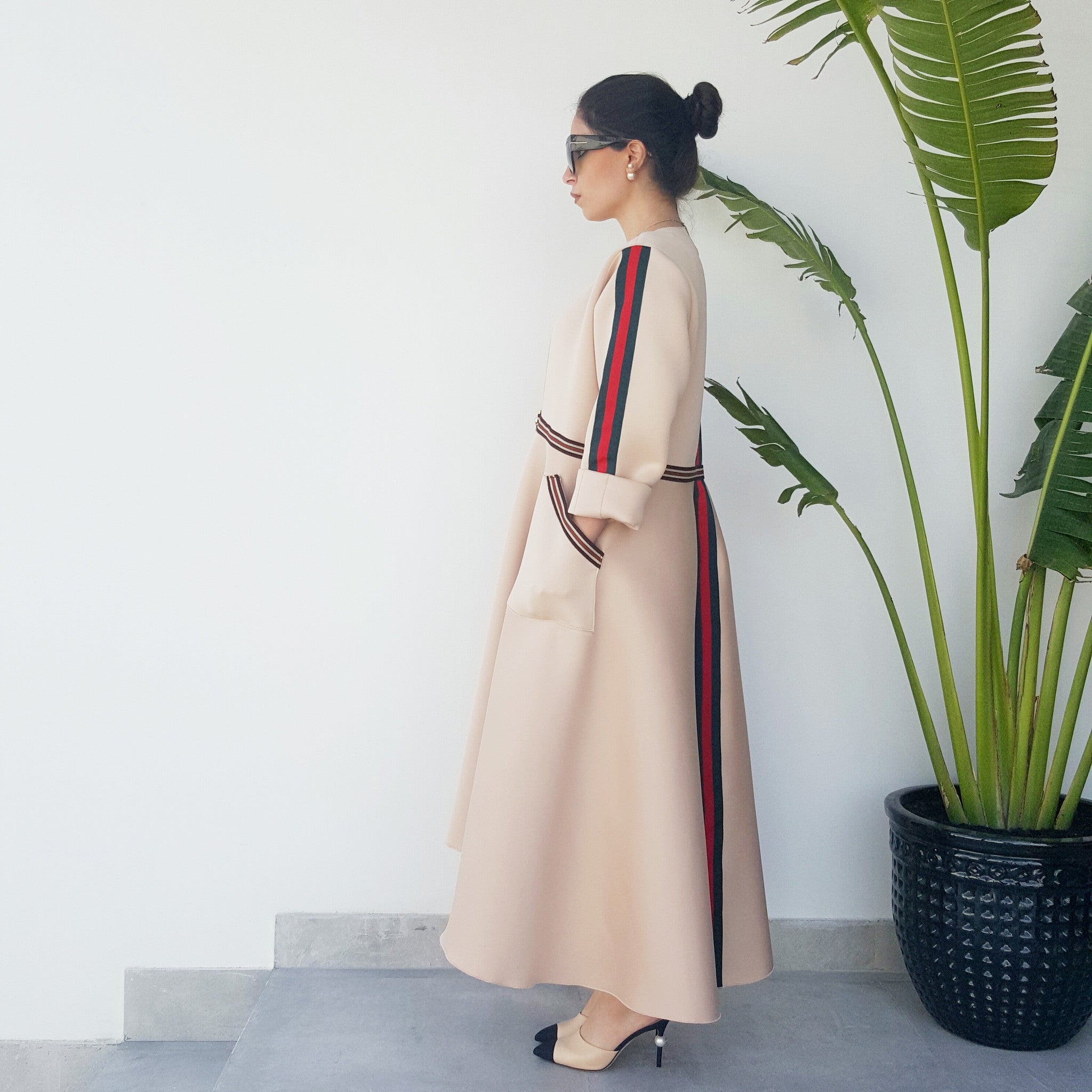 SPORTSLUXE "MILAN " Graduated Abaya