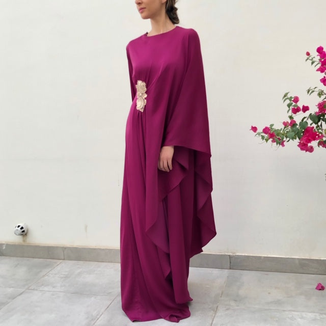 RAM19 RUBY DRAPE KAFTAN