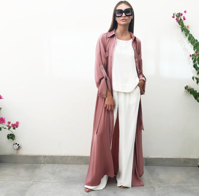 ROSE SHIRT DRESS