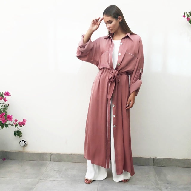 ROSE SHIRT DRESS