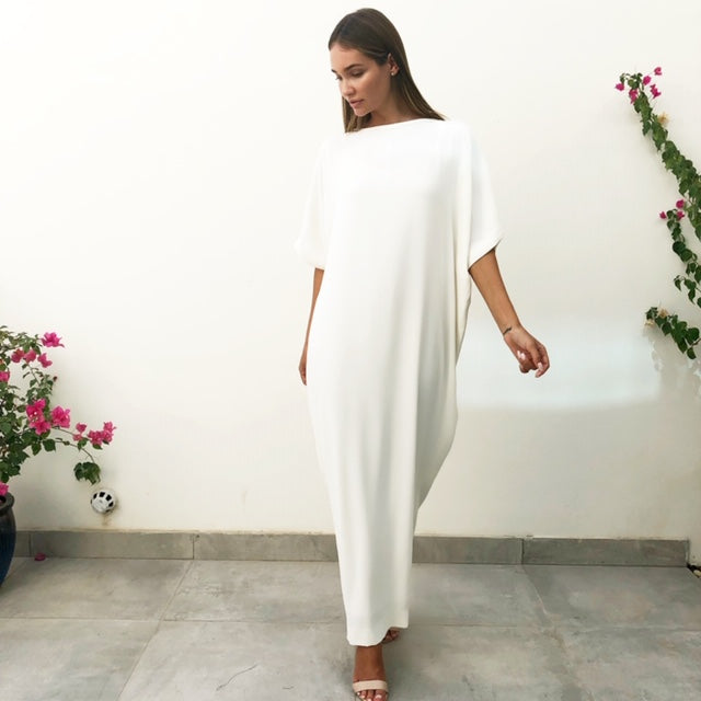 AW18 CREPE T SHIRT DRESS