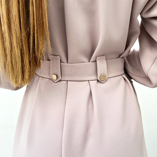 UTILITY SAFARI MIDI DRESS