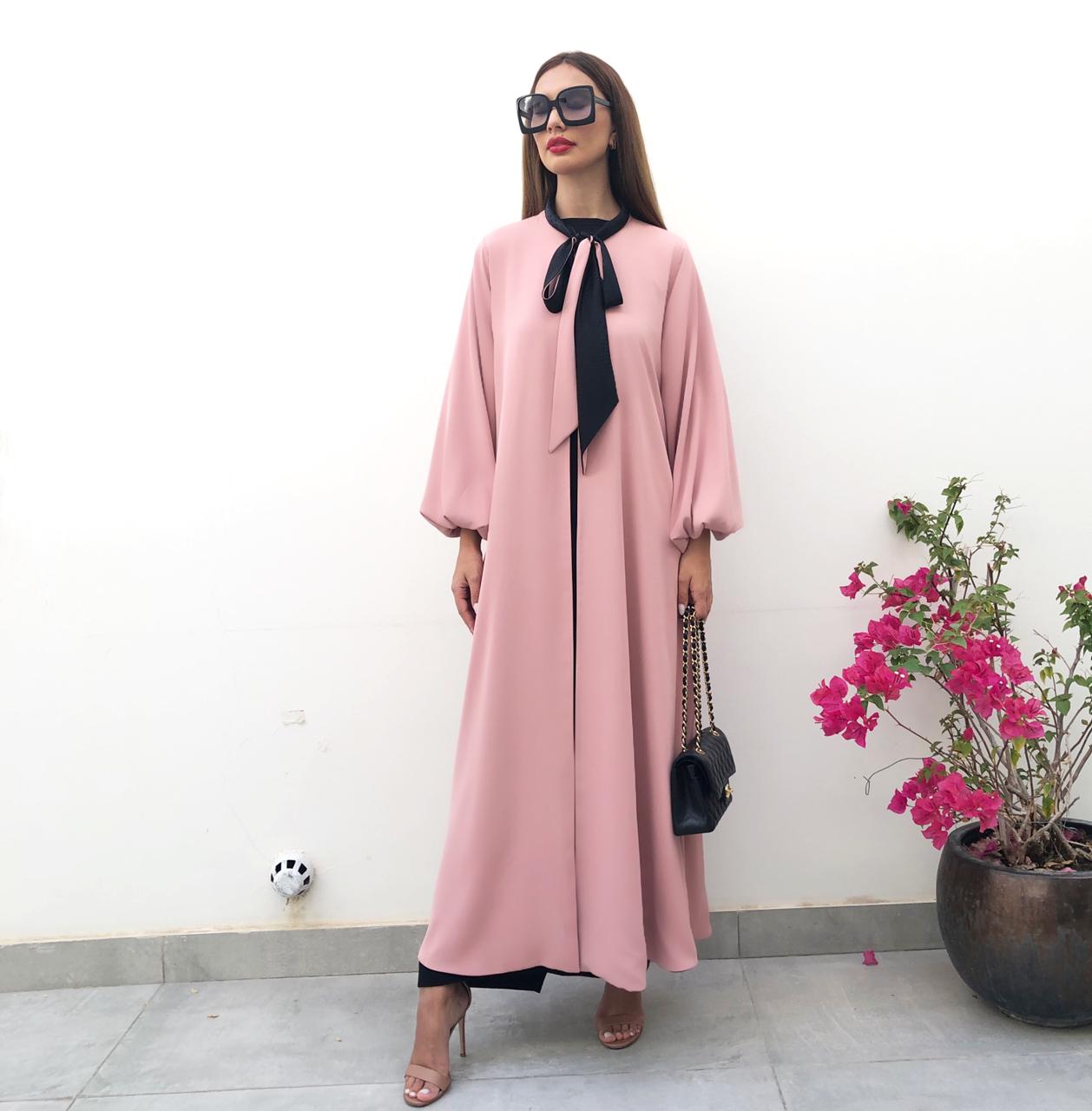 RAM21 BELLA REVERSIBLE BOW TIE ABAYA